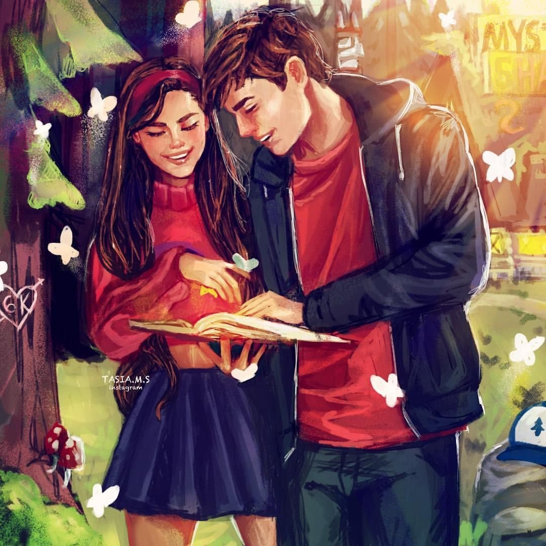 Диппер и Мейбл брат и сестра