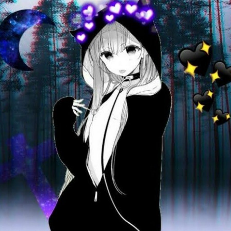 Аниме девочки в полоску