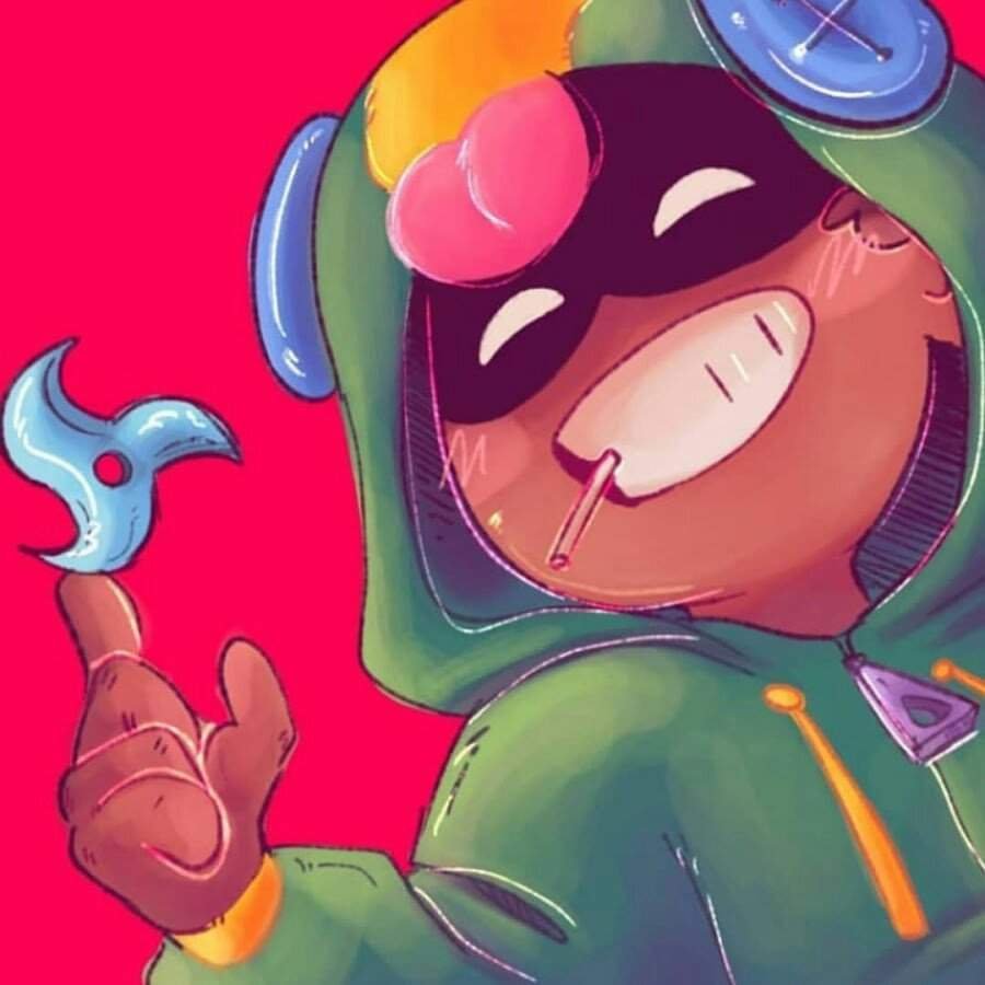 Леон из игры Brawl Stars