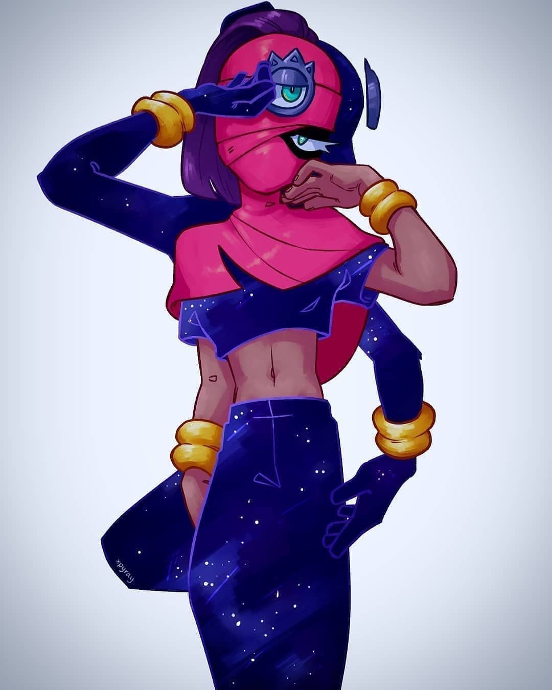 Персонаж из игры БРАВЛ старс Леон