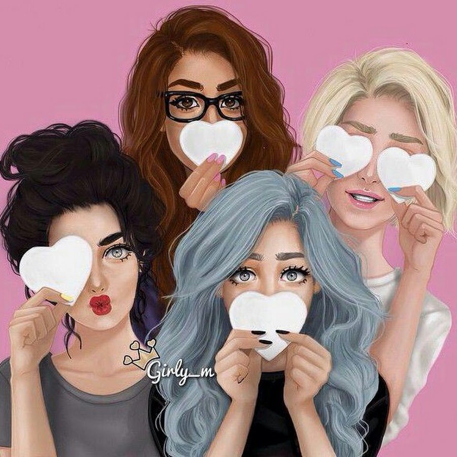 Аватарка для группы подружек