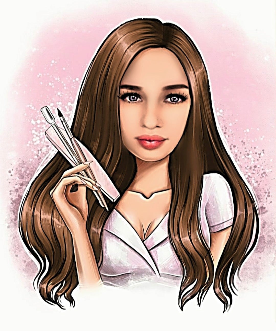 Парикмахер мультяшный