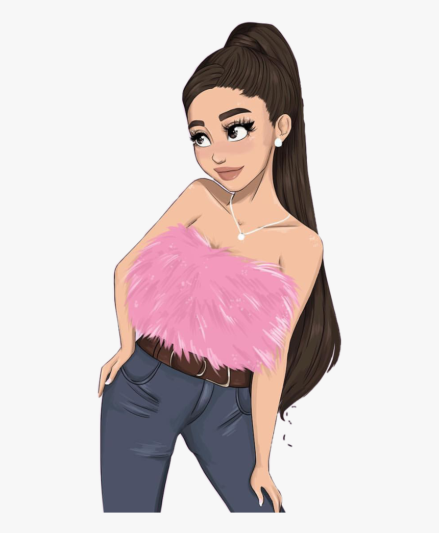 Ариана Гранде мультяшная