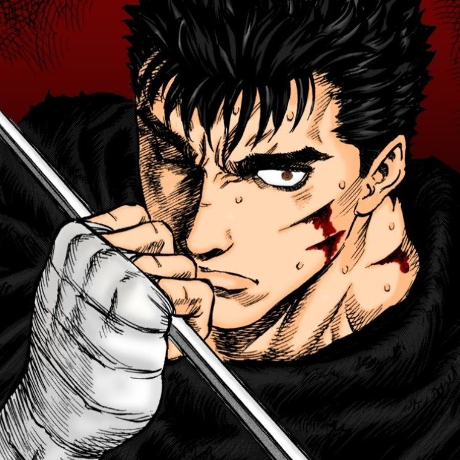 Гатс Берсерк арт