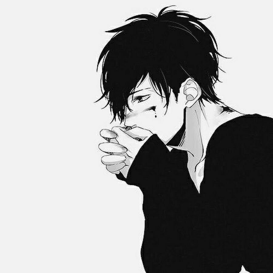 Аниме черно белое