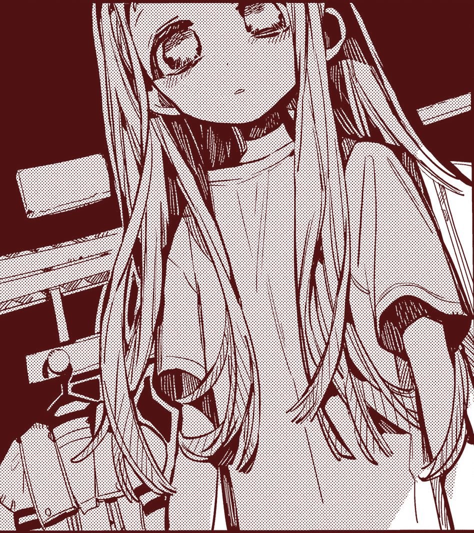 Черно белая тянка