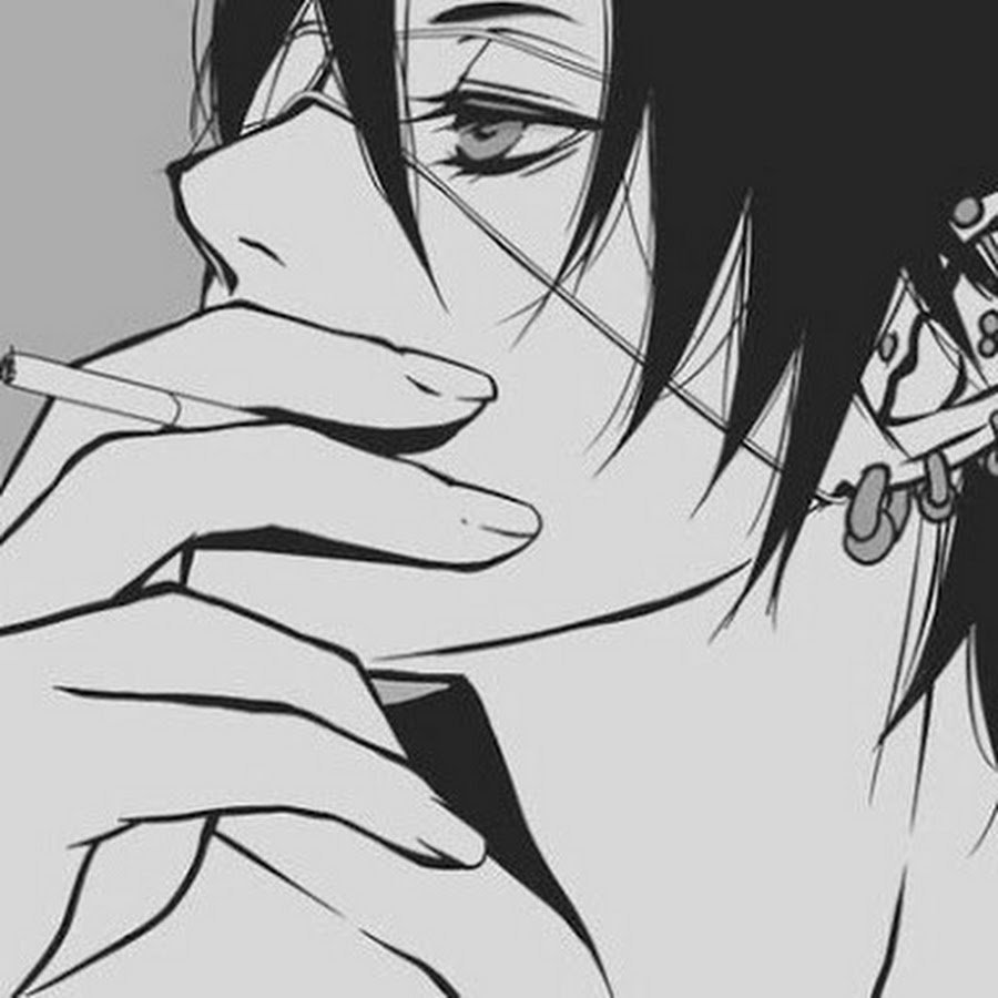 Сиэль курит