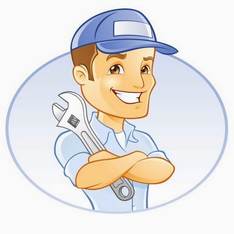 Сантехник вектор