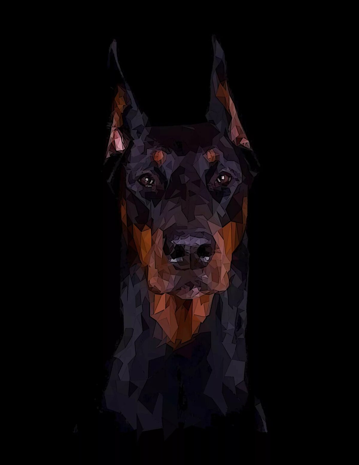 Доберманы Эстетика Баленсиага