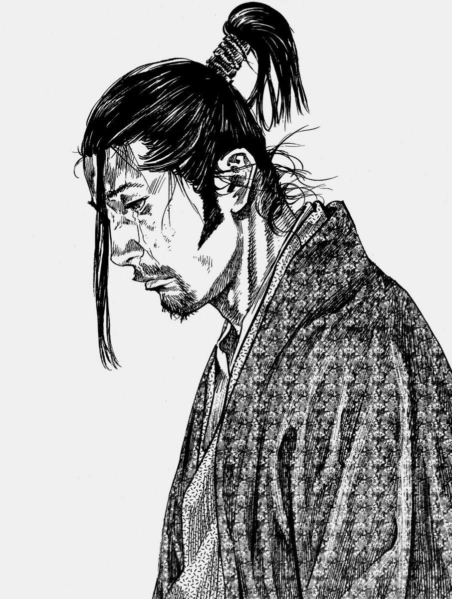 Миямото Мусаси аниме мужчина