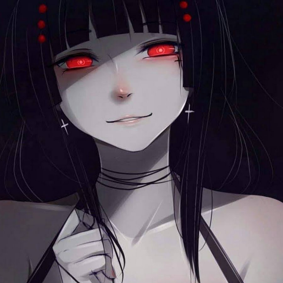 Красные глаза аниме