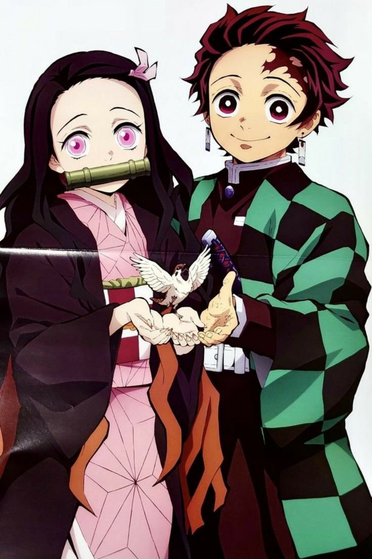 Танджиро Камадо и Незуко Камадо