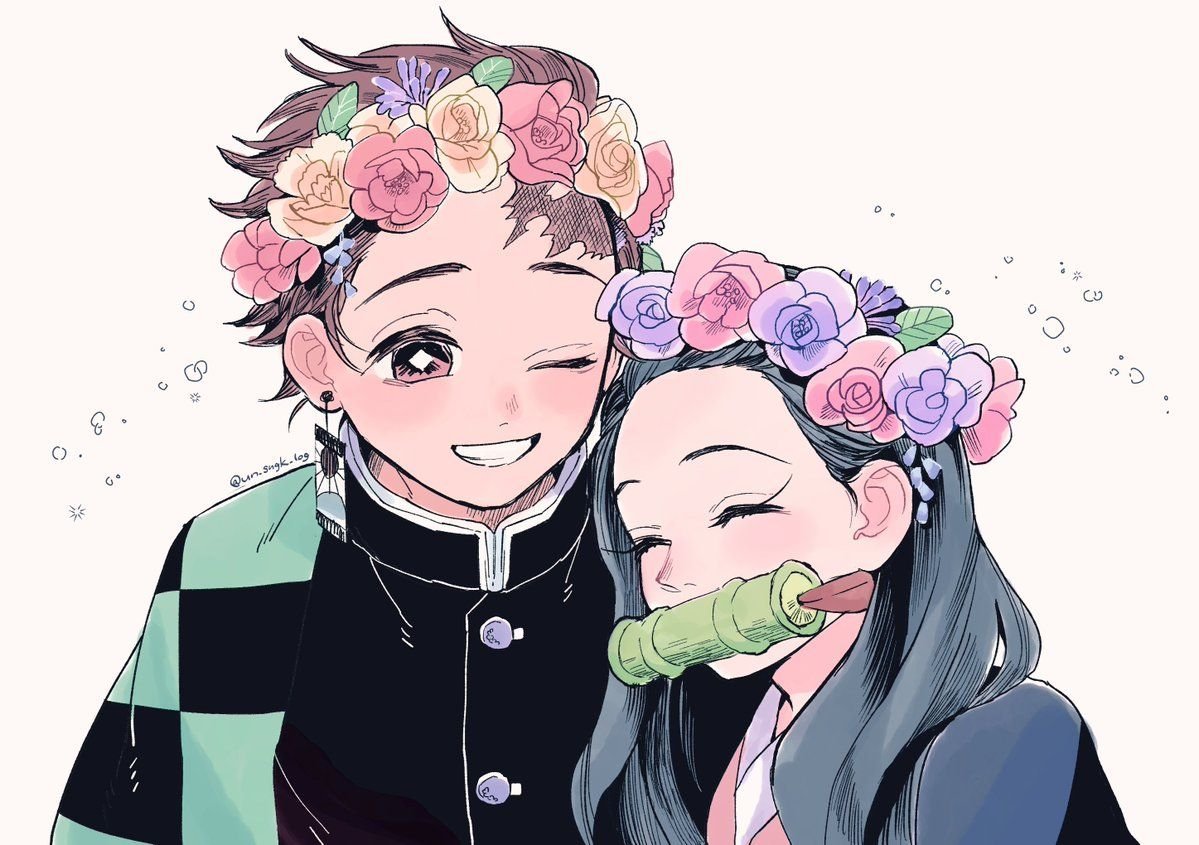 Танджиро Камадо и Незуко Камадо шипперинг