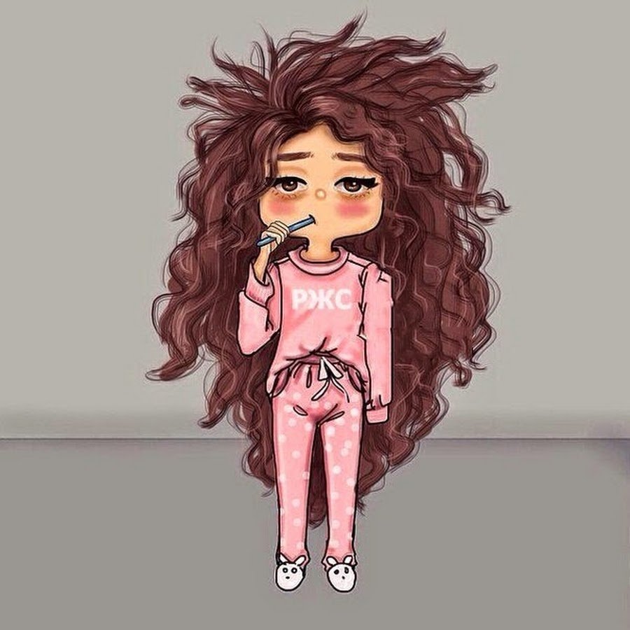 Женщина мультяшная