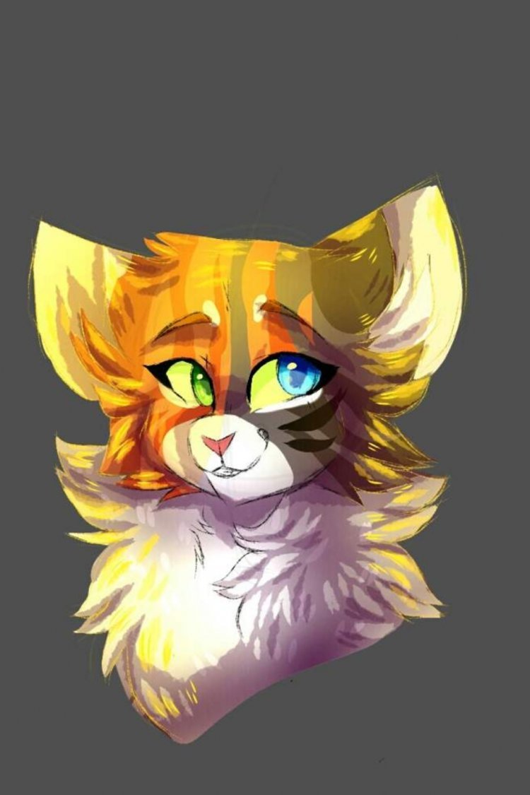 Коты Воители Пестролапая