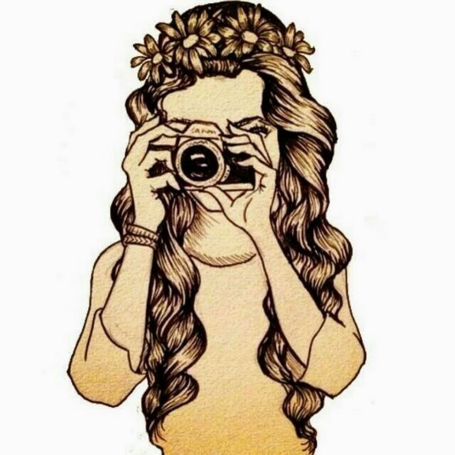 Рисунок лица на аватарку