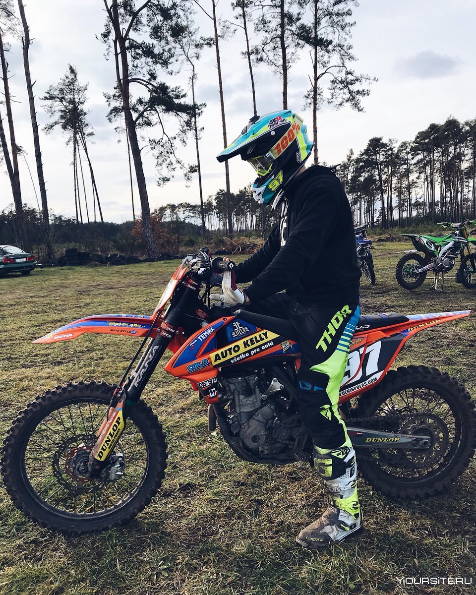 Питбайк стант