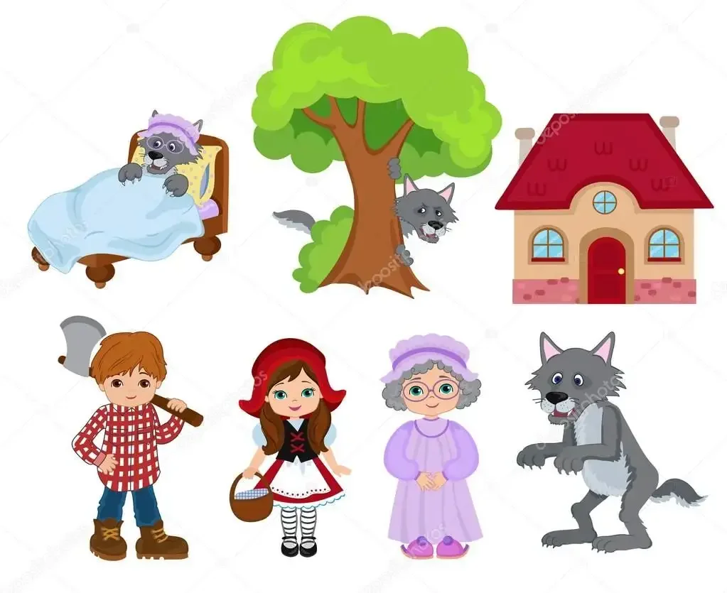 Красная шапочка герои сказки для театра