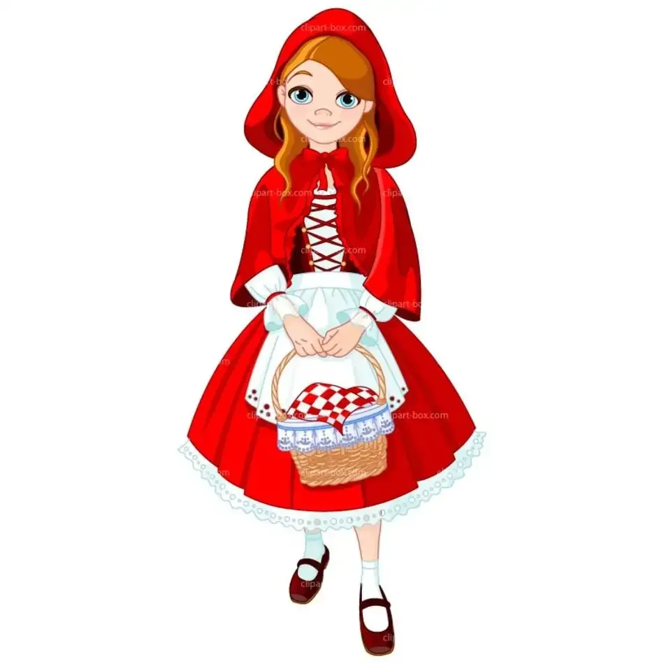 Красная шапочка мультяшный