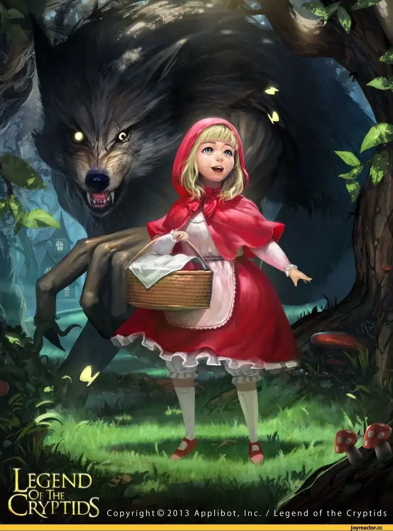 Red Hood красная шапочка арт