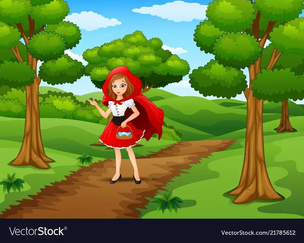 Красная шапочка фон