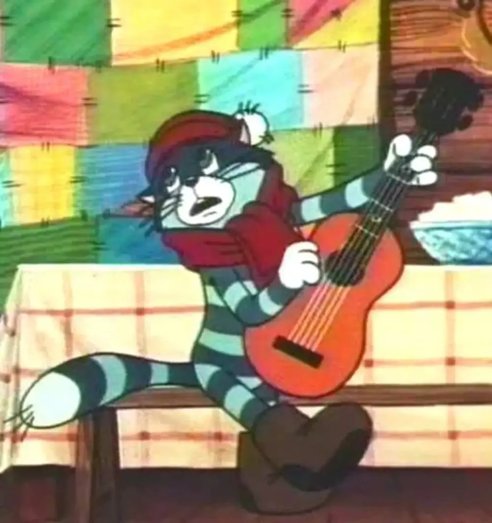 Кот Матроскин Простоквашино мультфильм