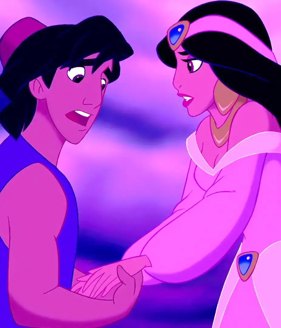 Встреча Алладина и Жасмин