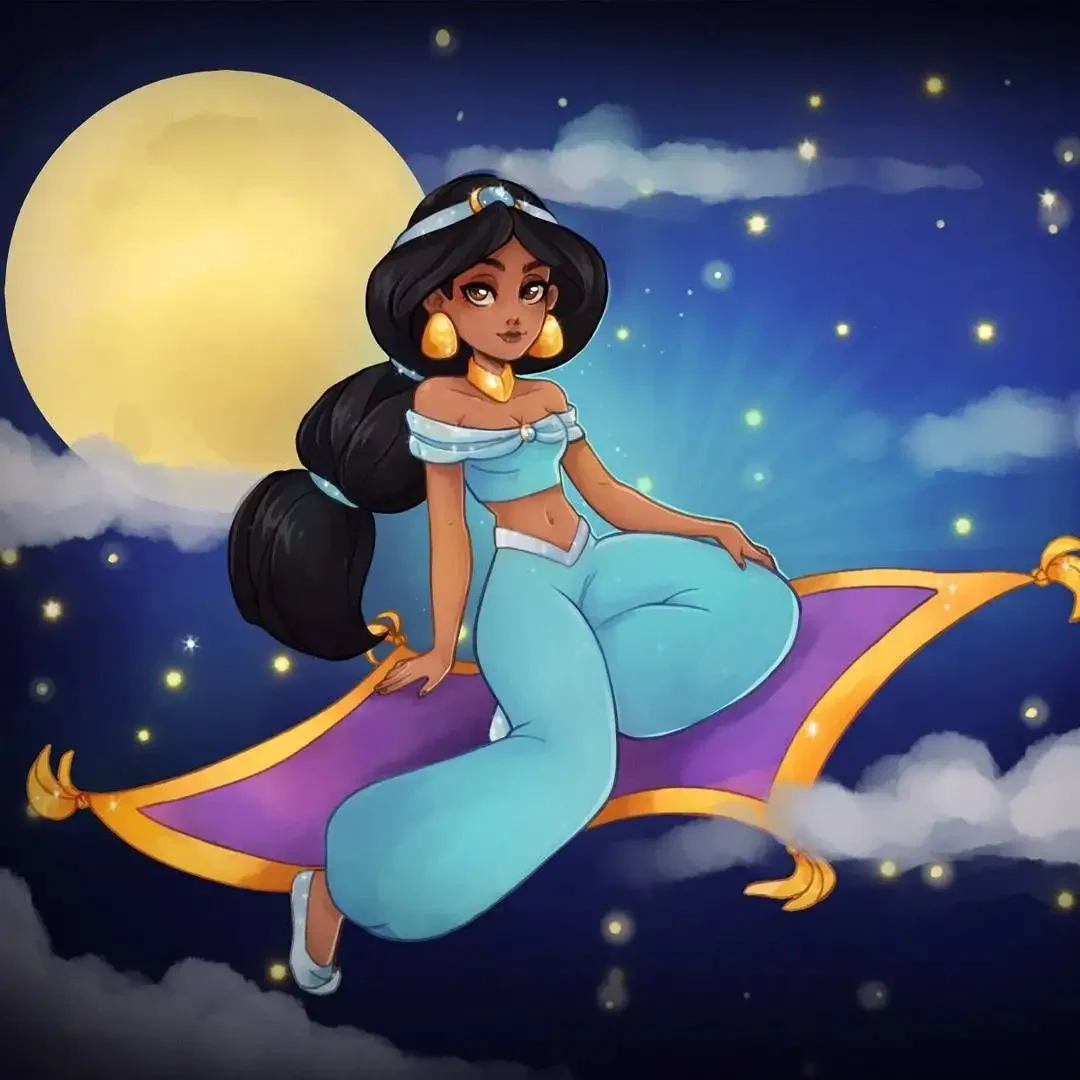 Жасмин принцесса и Аладдин