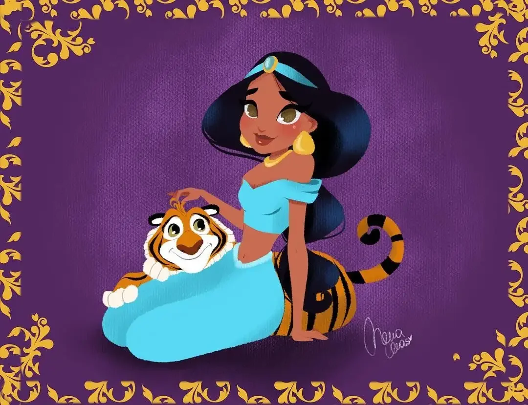 Маленькая Жасмин Дисней