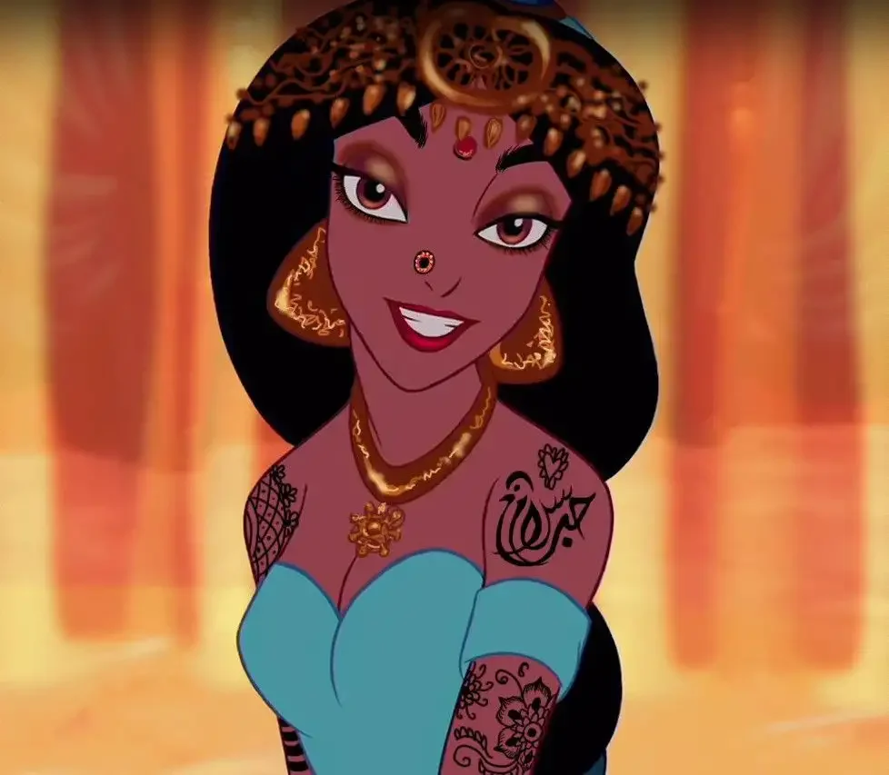 Мультфильм алладин принцесса Жасмин