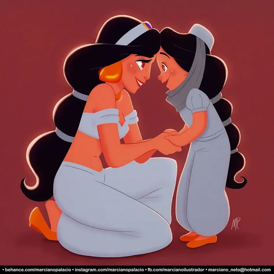 Принцесса Жасмин и Аладдин 1992