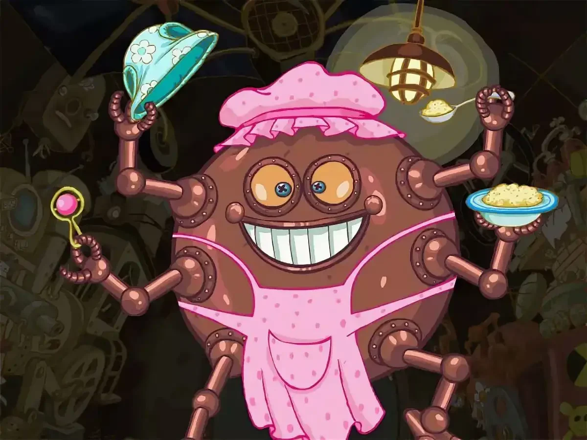 Смешарики железная няня