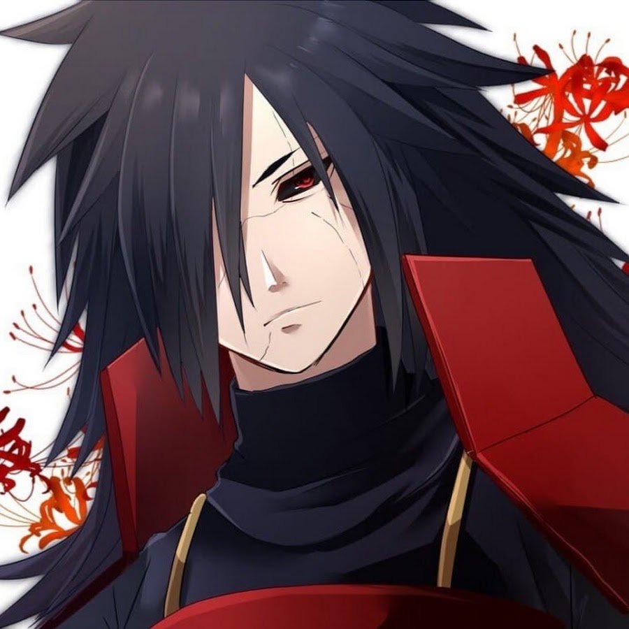 Мадара Учиха из аниме Наруто