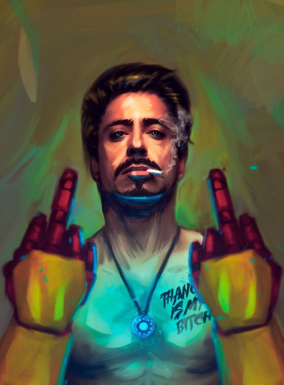 Тони Старк арт