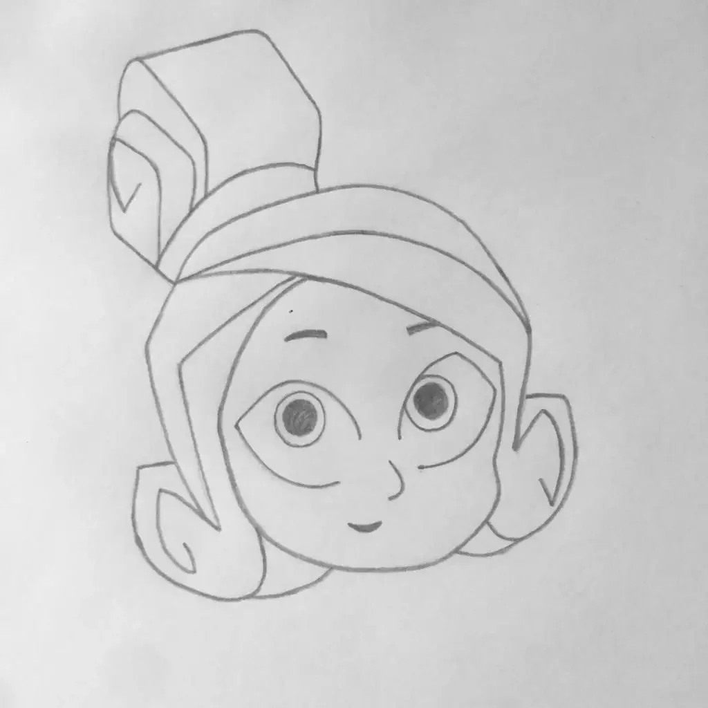 Шар фольга Фиксики Нолик