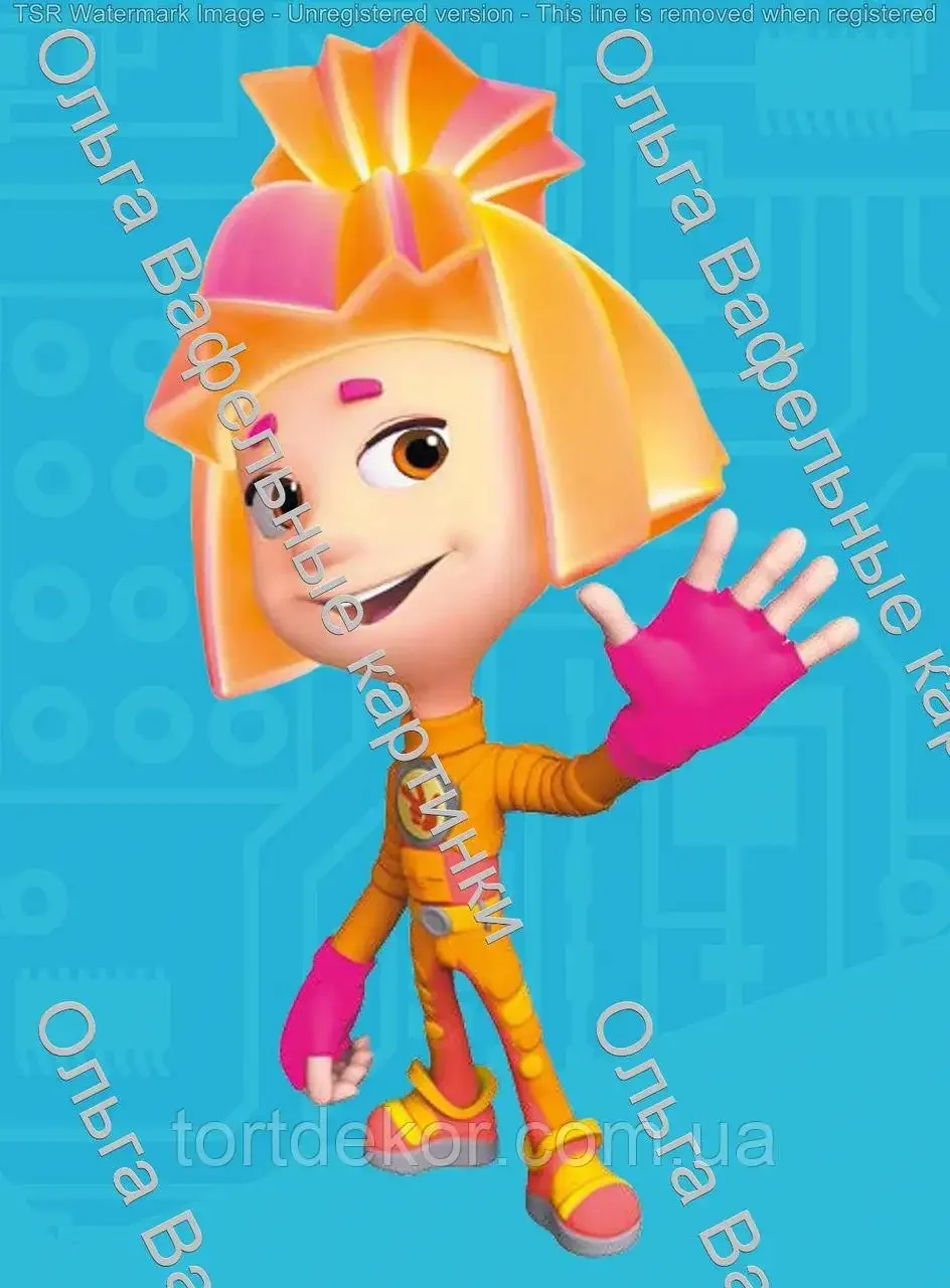 Пригласительные на день рождения Фиксики