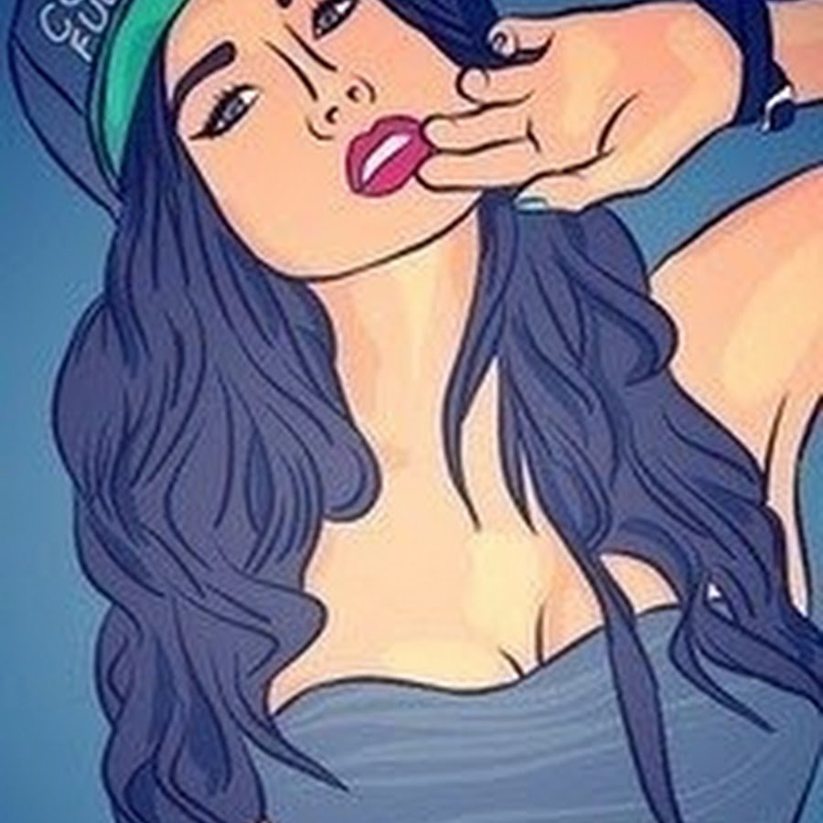 Нарисовать крутую девочку