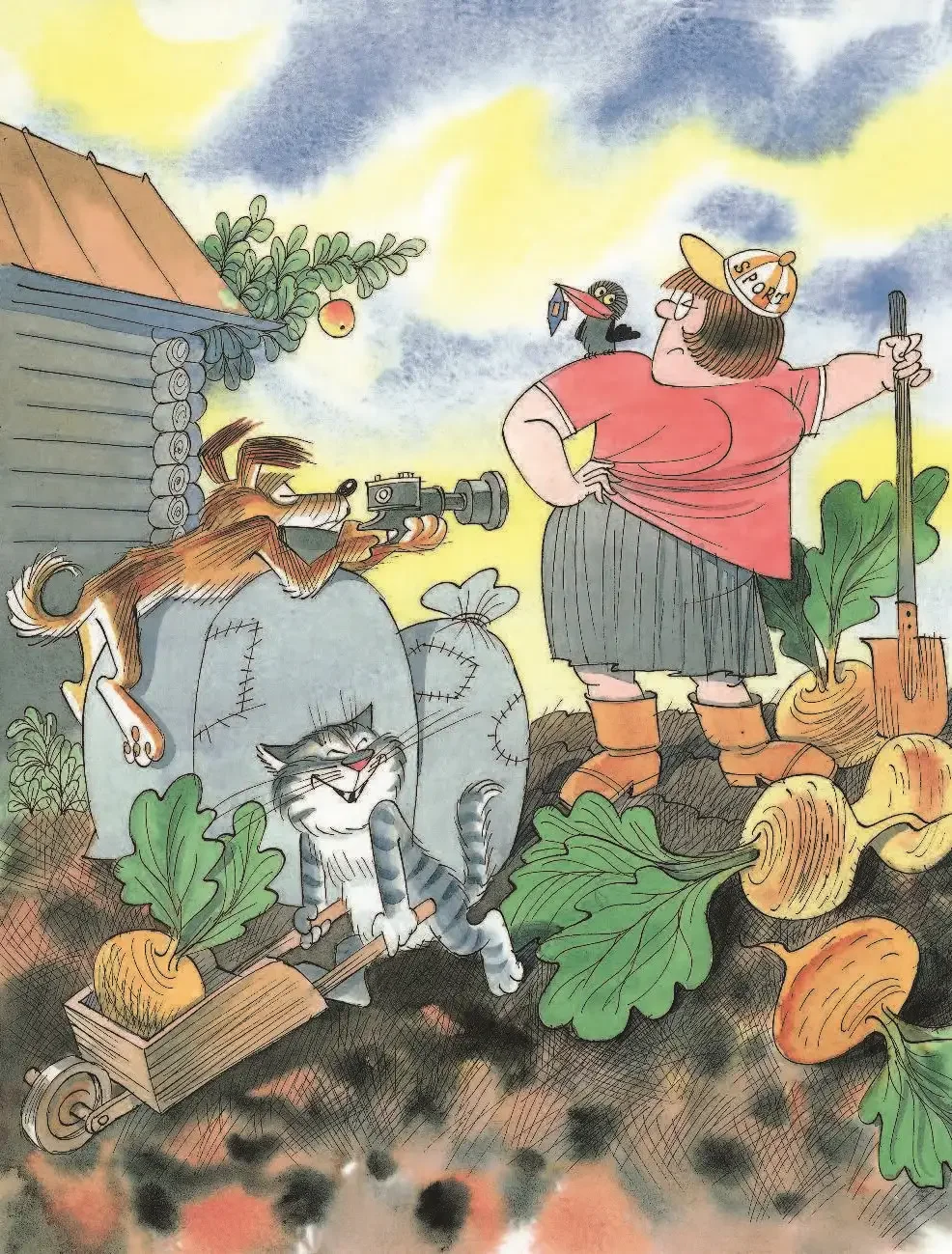 Простоквашино тётя дяди фёдора