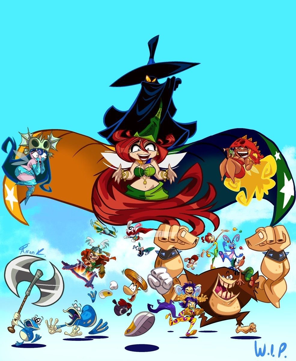 Rayman Legends Барбара