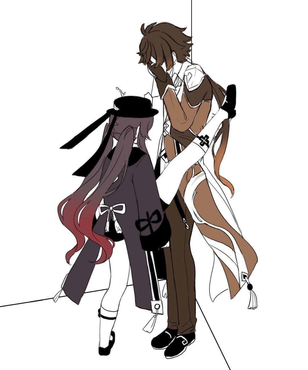 Ху Тао и Сяо Геншин