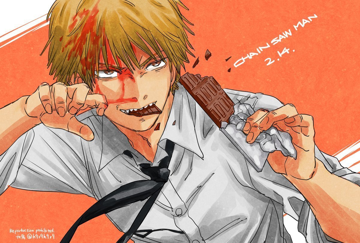 Человек бензопила аниме 2022 Cover