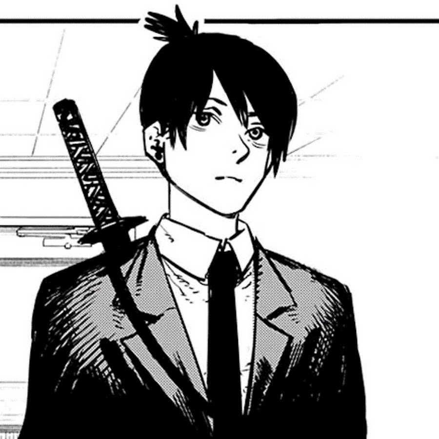 Пуэр человек бензопила Манга