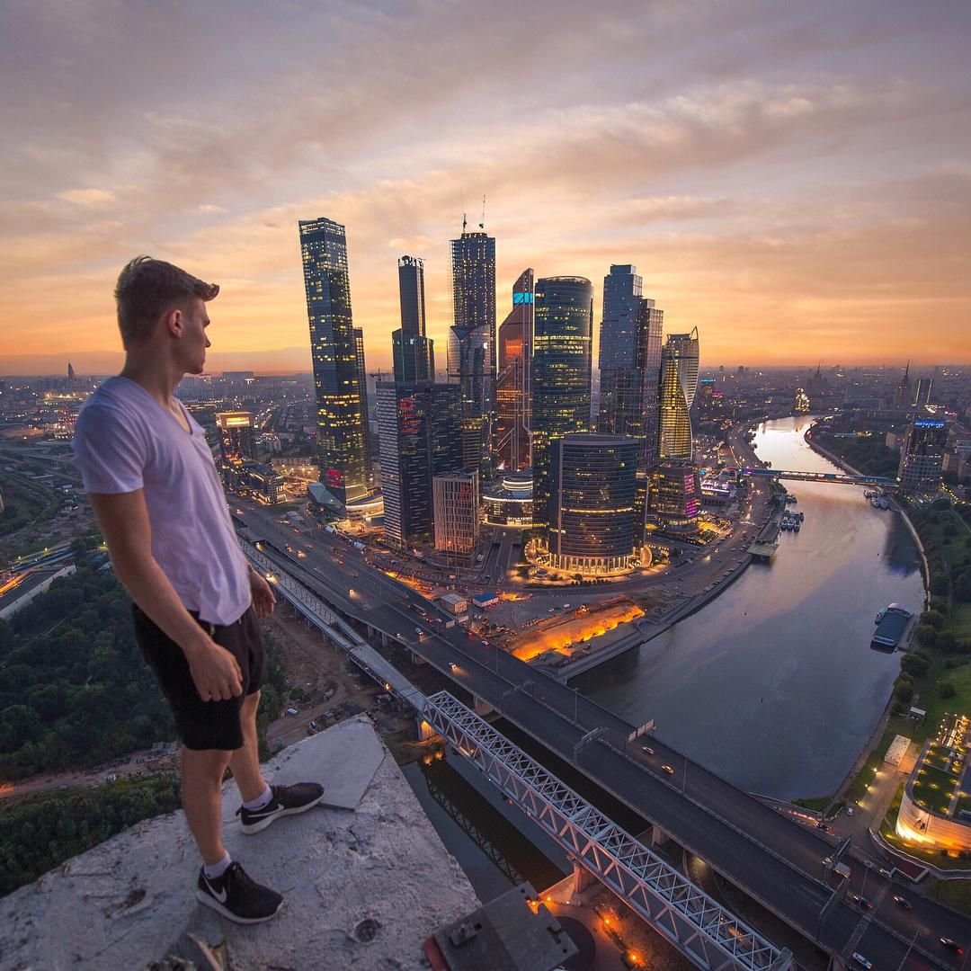 Селфи Москоу Сити