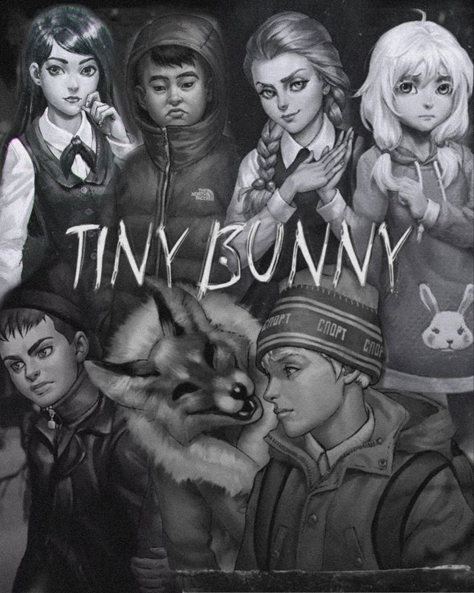 Зайчик новелла Антон в маске