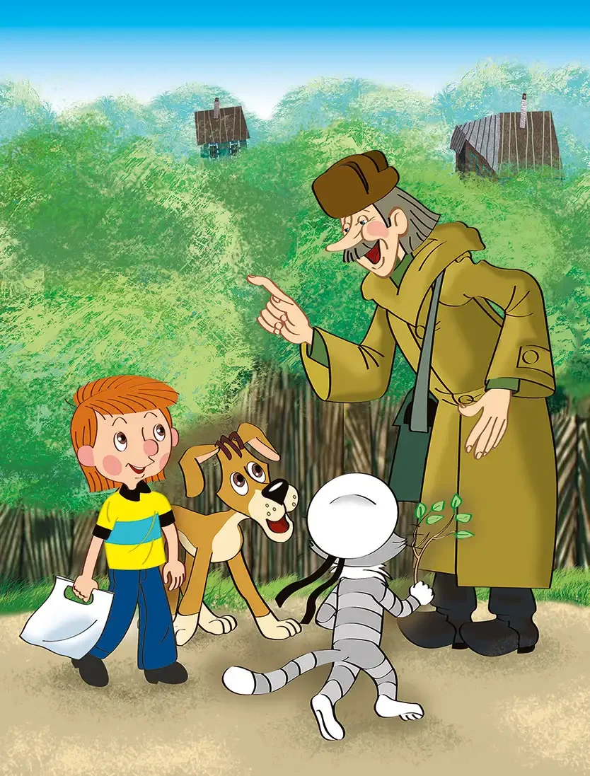 Дядя Федор диафильм