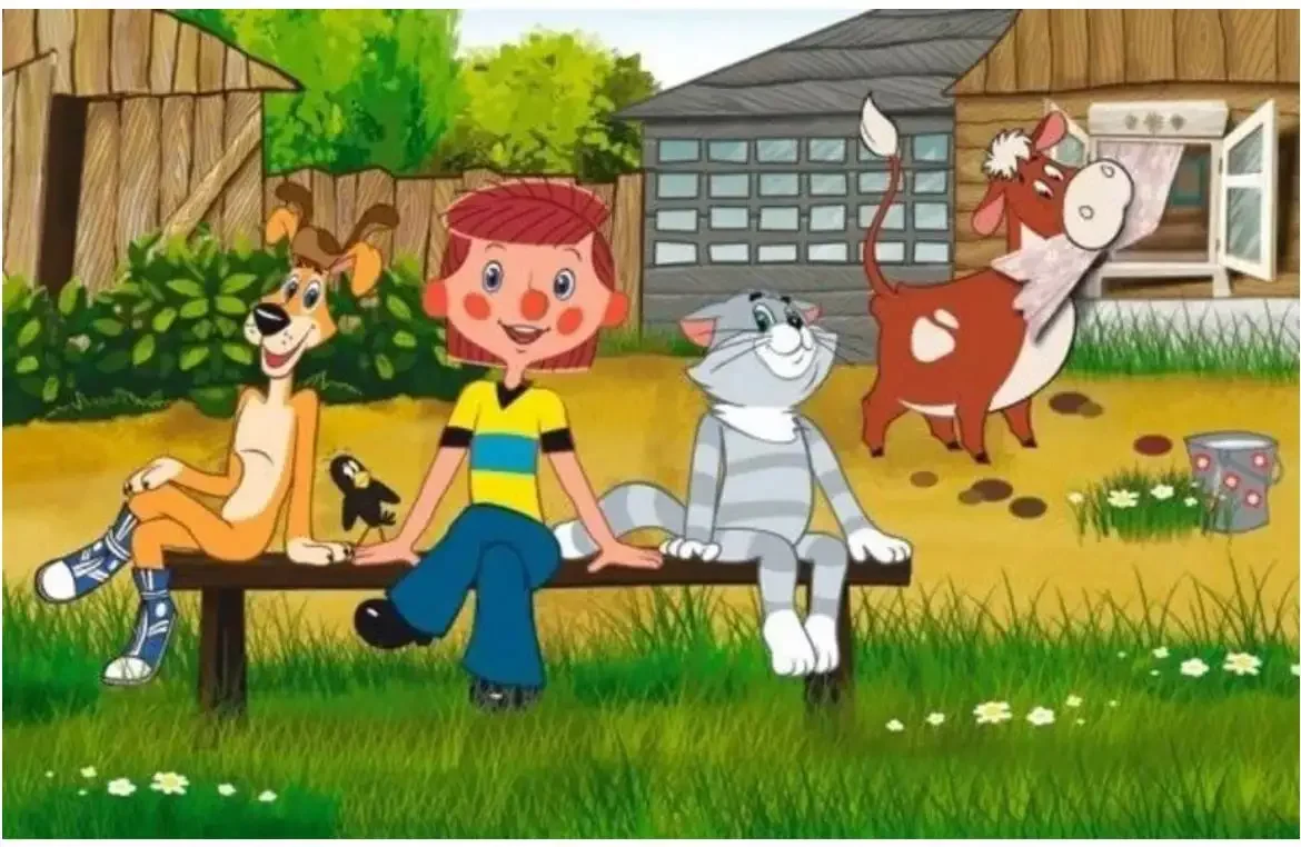 Дядя федор пес и кот иллюстрации