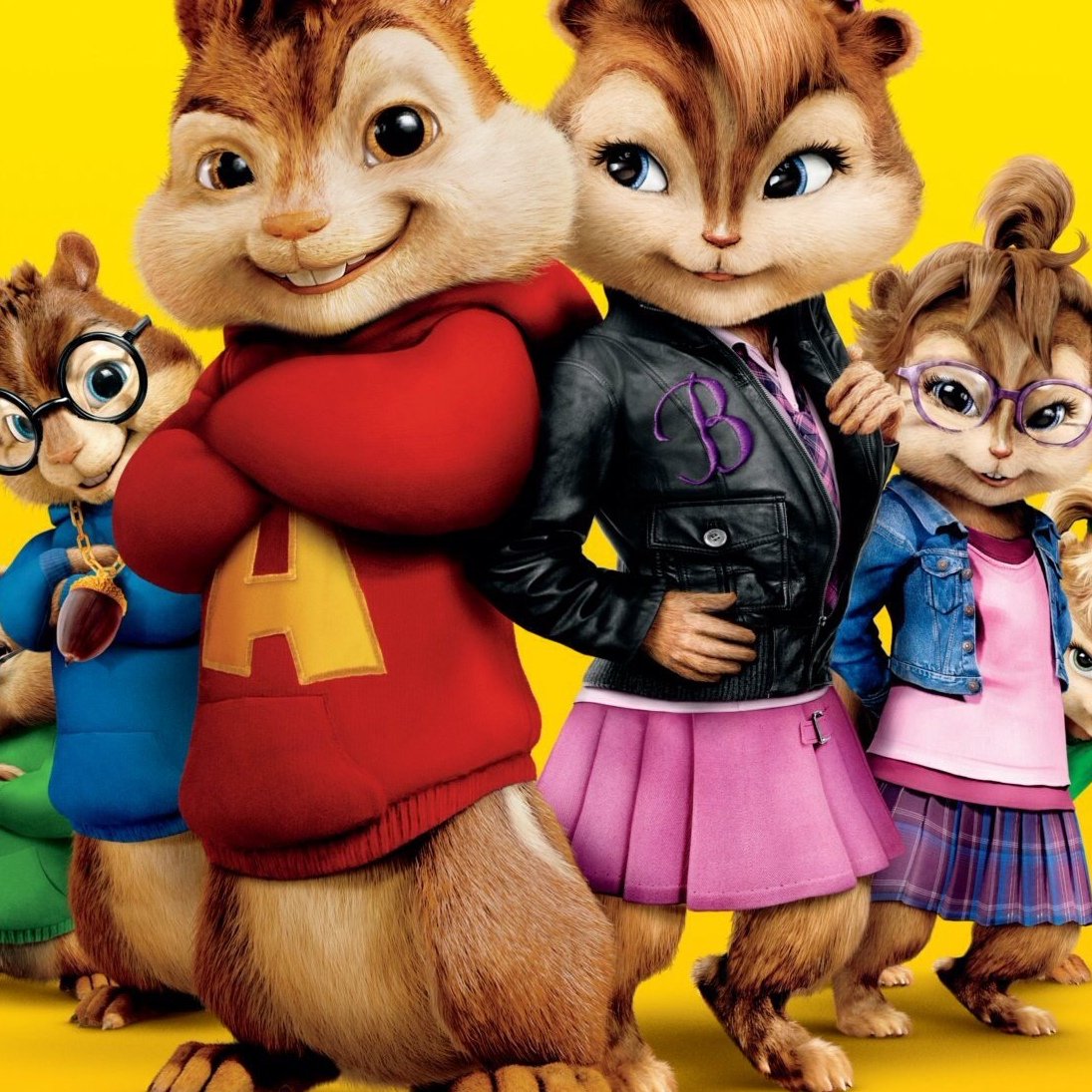 Элвин и бурундуки Теодор мультик