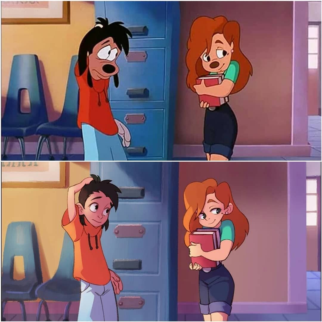 Гуфи Макс и Роксана