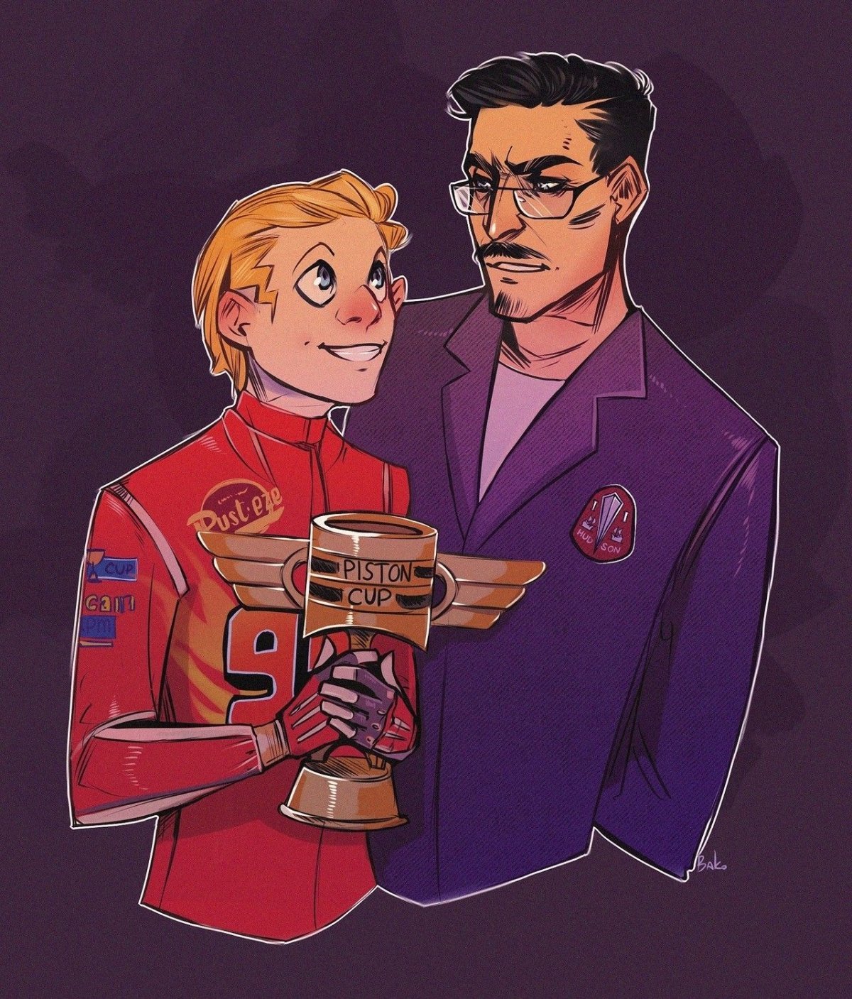 Док Хадсон и молния Маккуин хуманизация