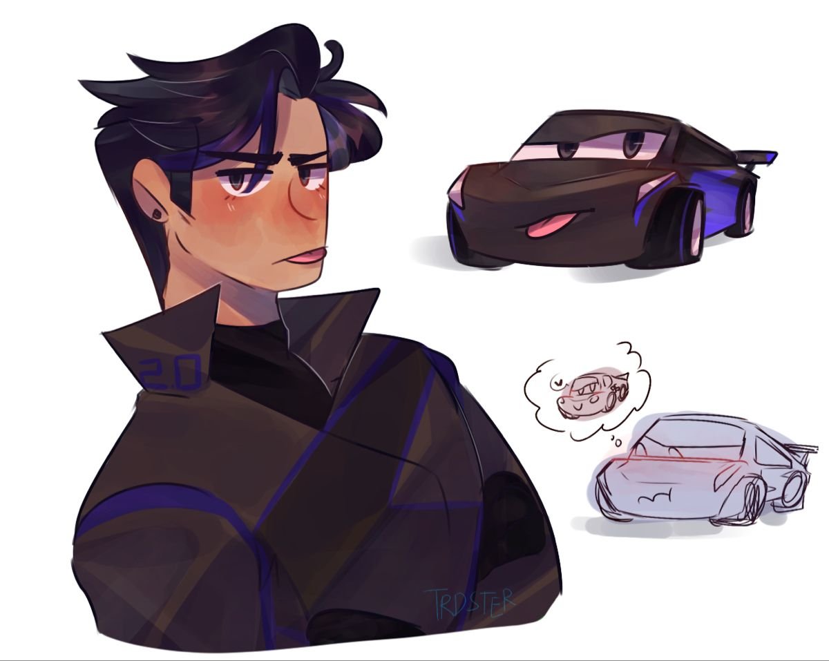 Хадсон Хорнет и молния Маккуин